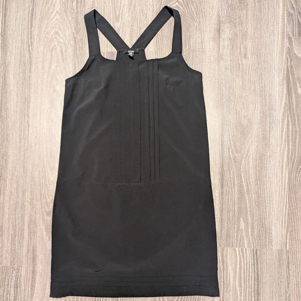 JACOB | pleated drop-waist shift dress